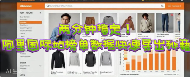 两分钟搞定!阿里国际站榜单数据快速导出秘籍
