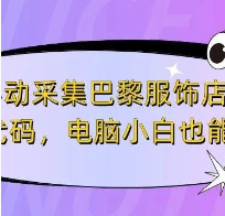3步手动采集巴黎客户数据:无需代码,电脑小白也不怕!