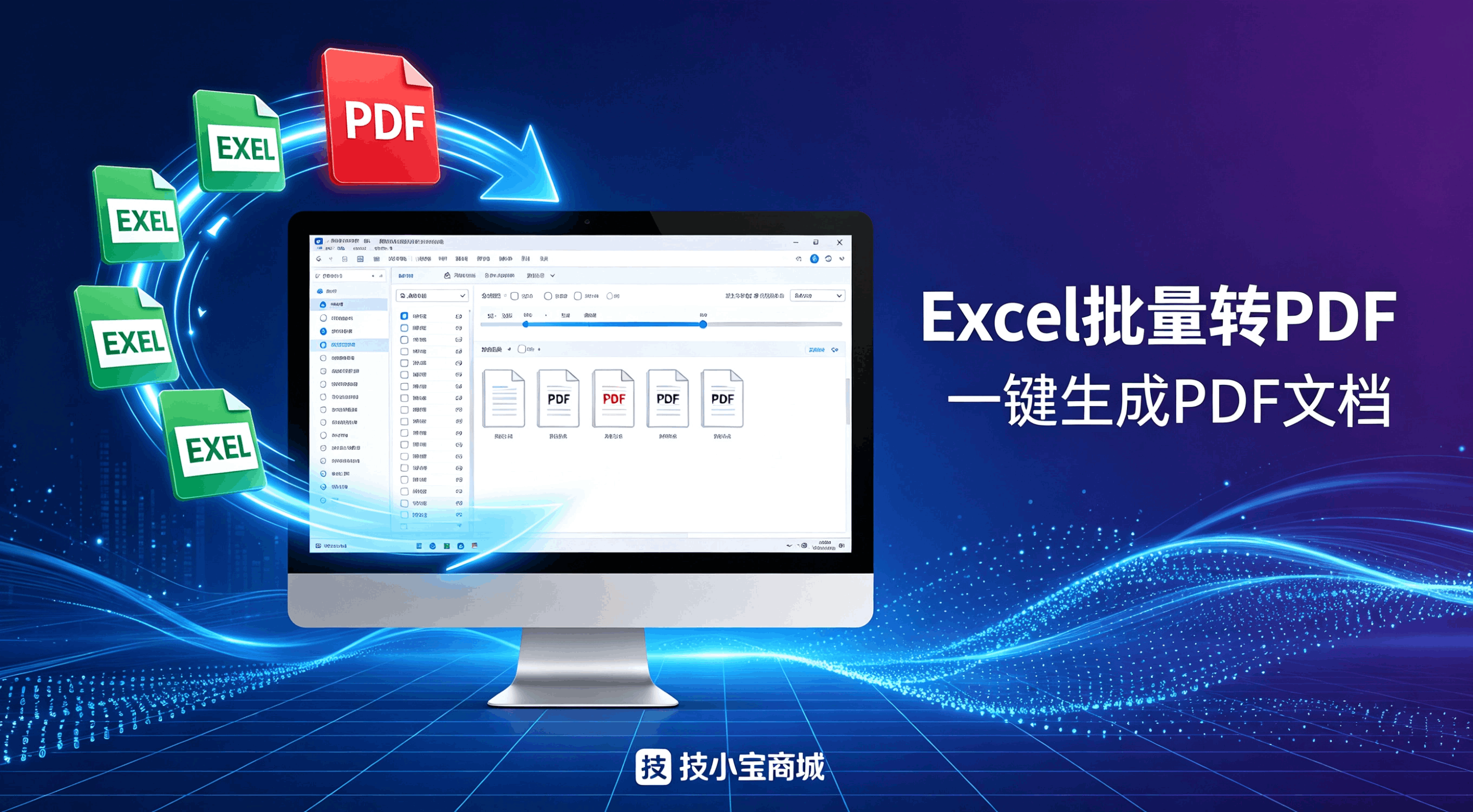 Excel批量转PDF技术教程