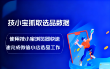 利用技小宝浏览器完成选品